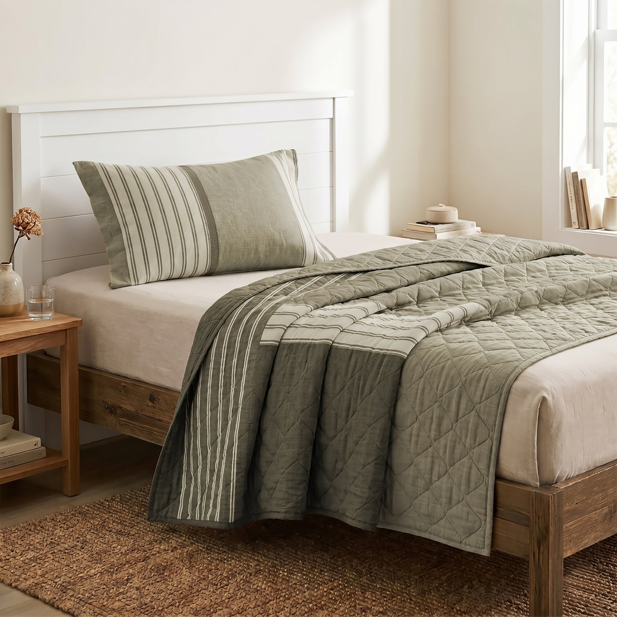 Organic Cotton coverlet