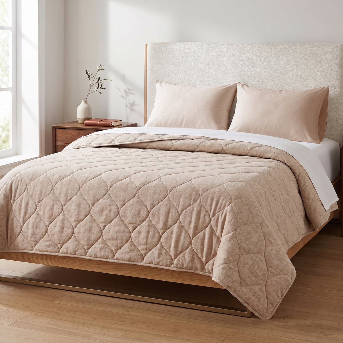 Organic Cotton coverlet