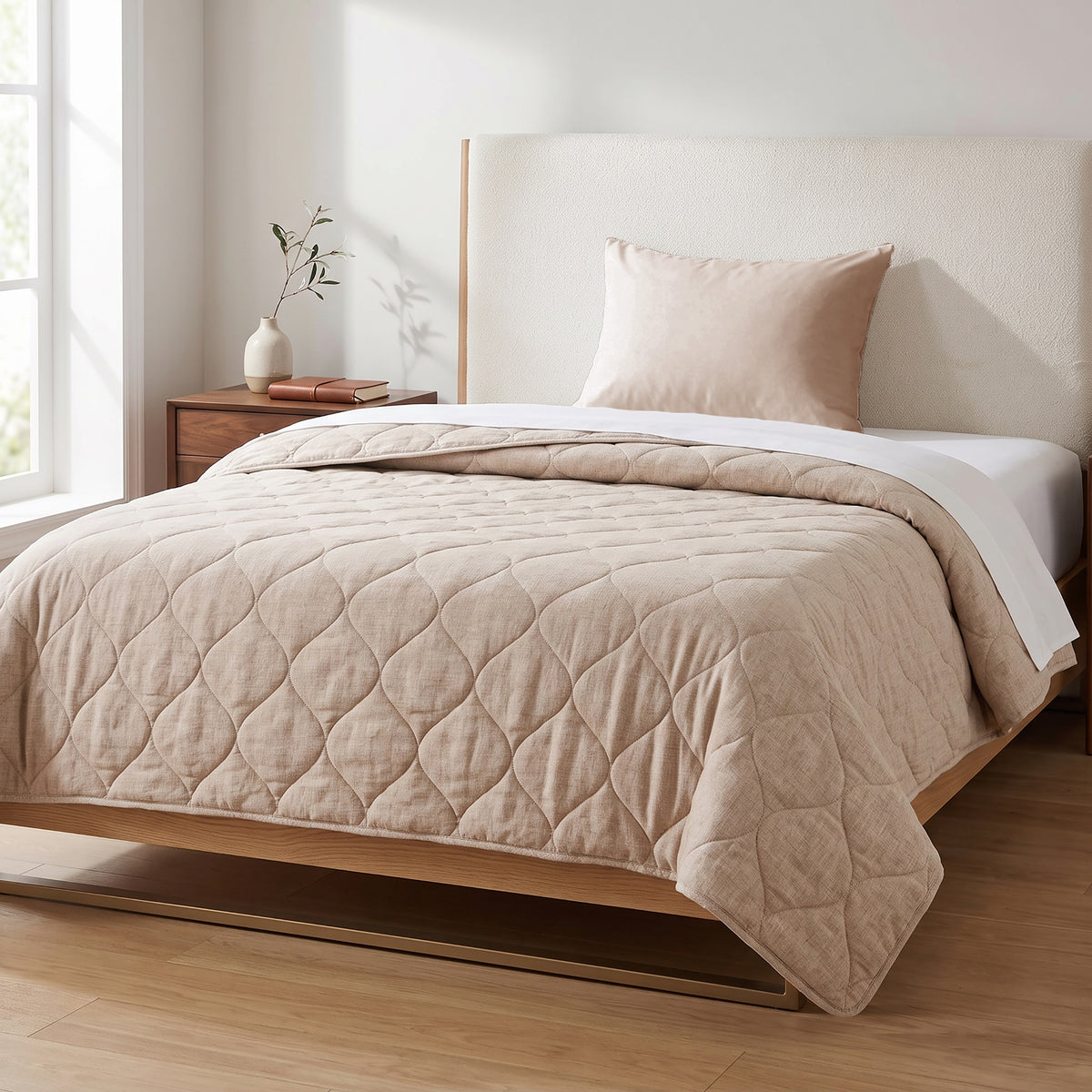 Organic Cotton coverlet
