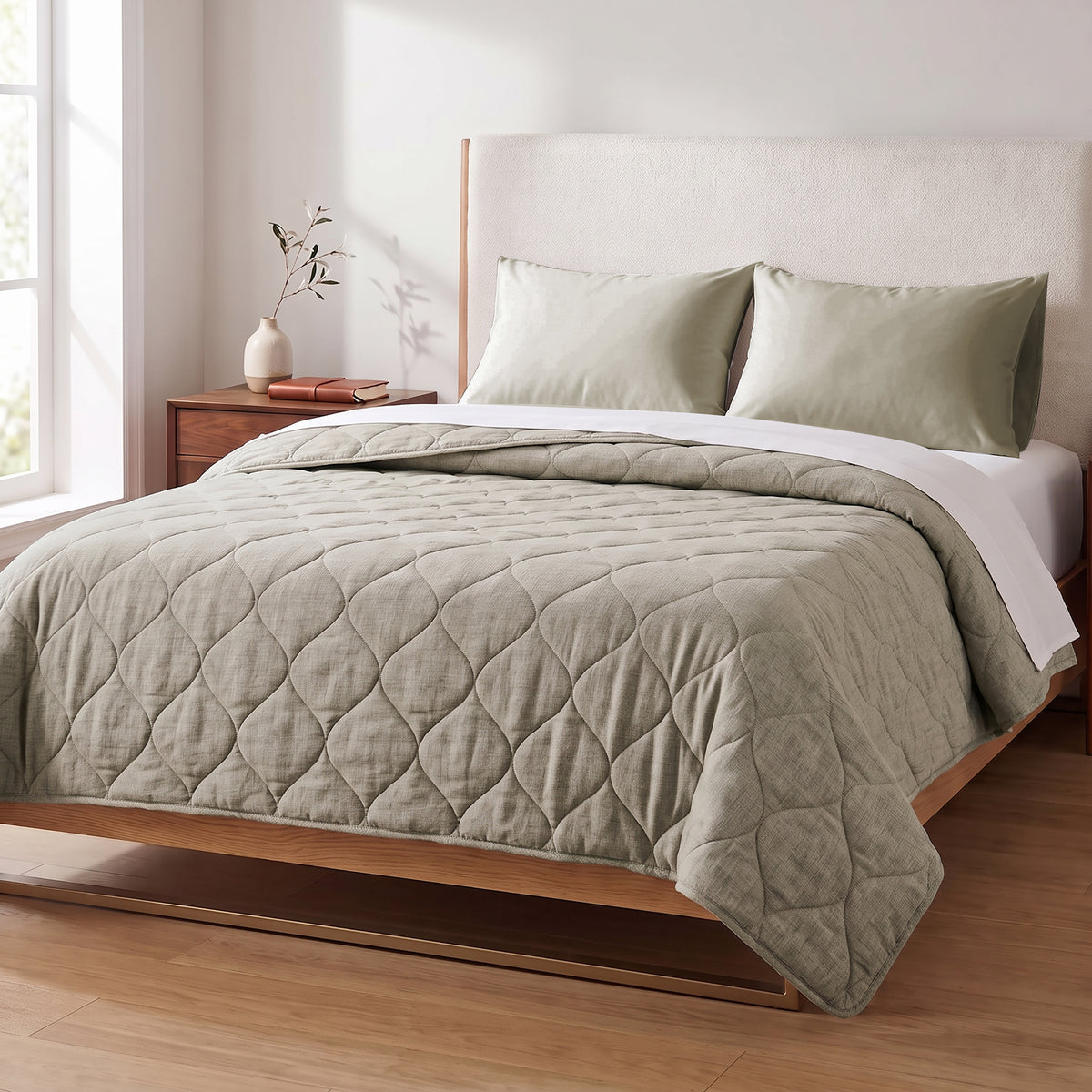 Organic Cotton coverlet