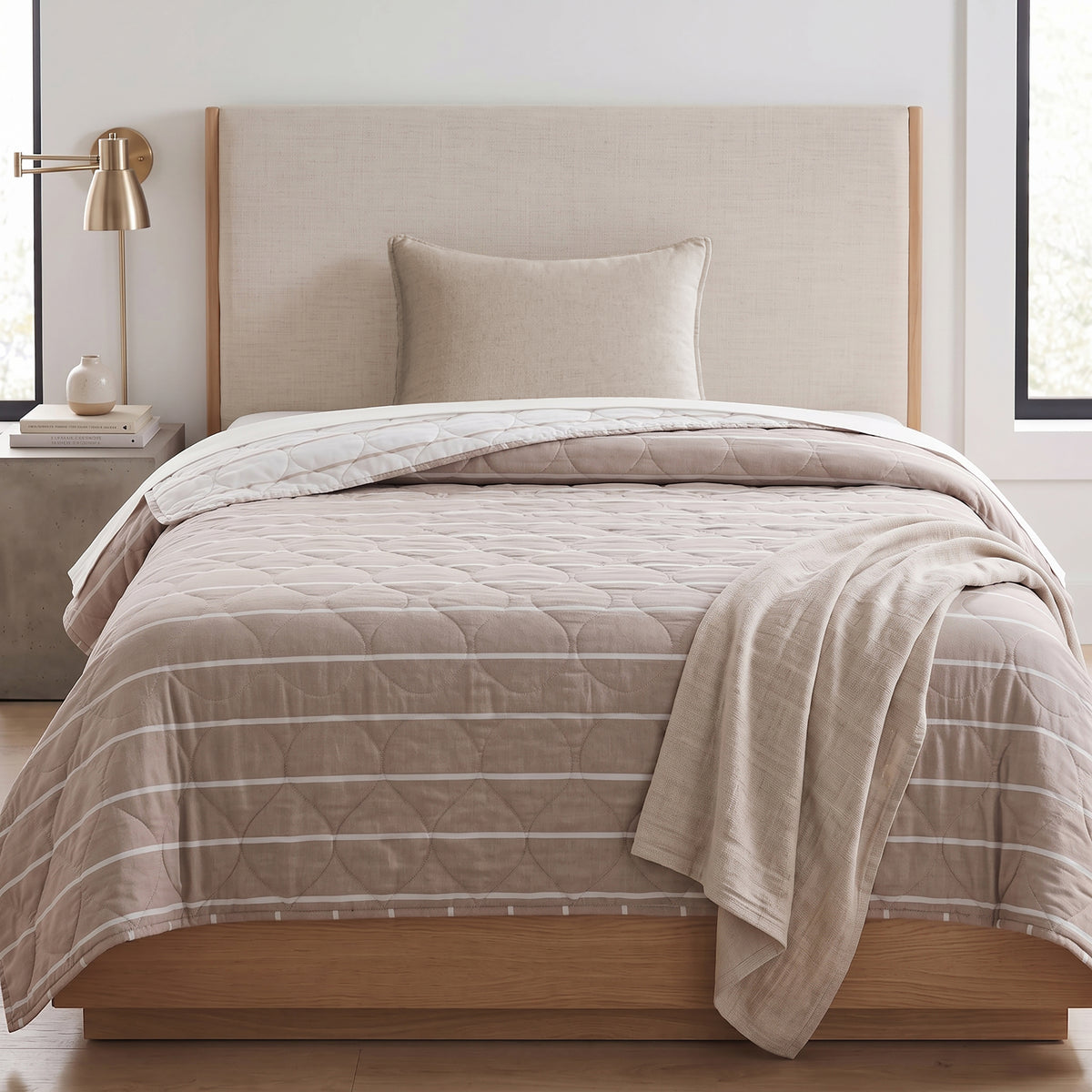 Organic Cotton coverlet