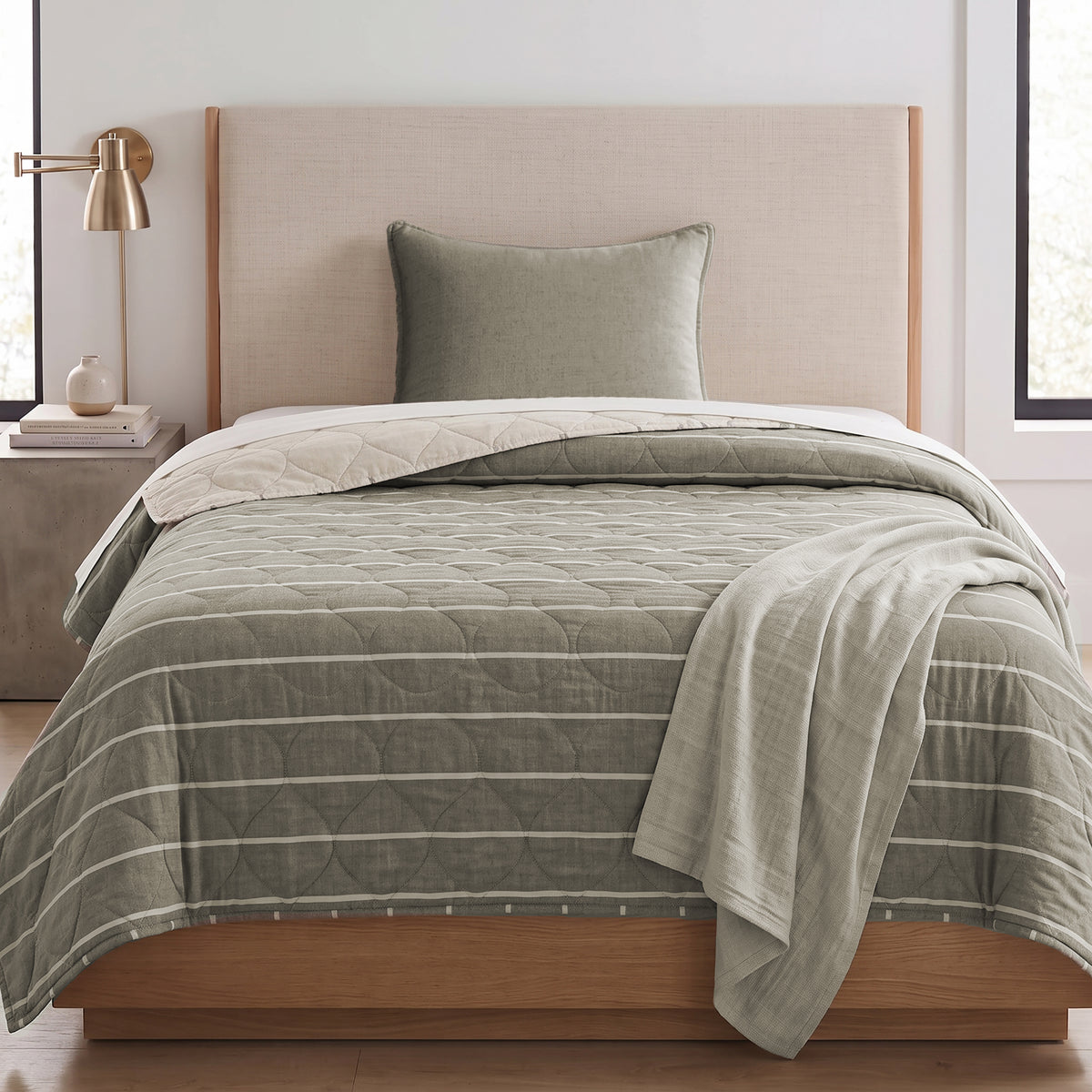Organic Cotton coverlet
