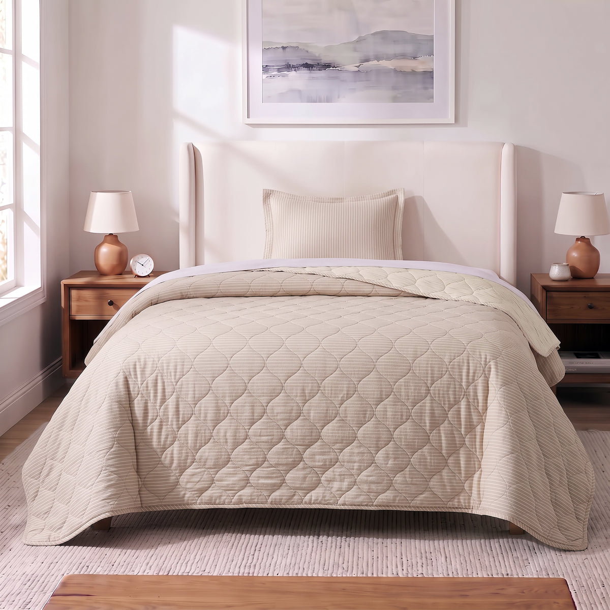 Organic Cotton coverlet