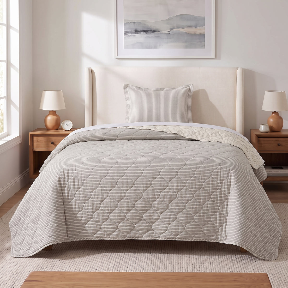 Organic Cotton coverlet