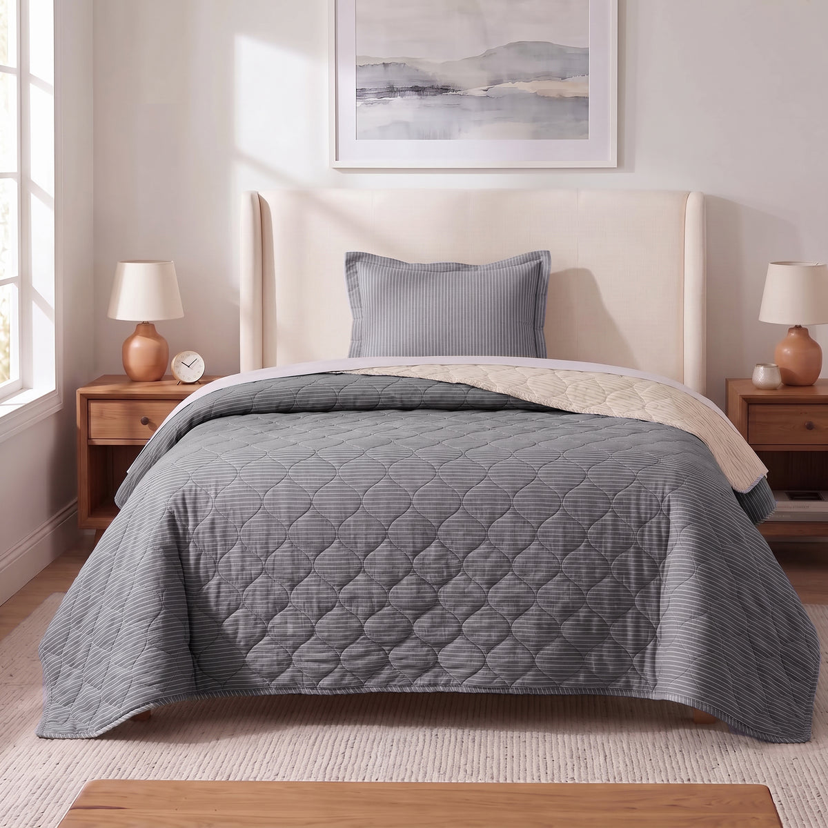 Organic Cotton coverlet