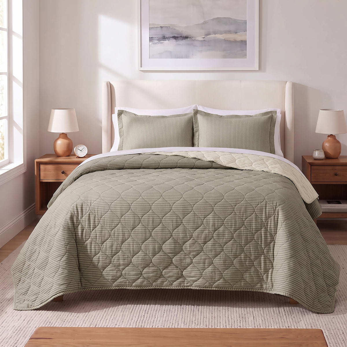 Organic Cotton coverlet