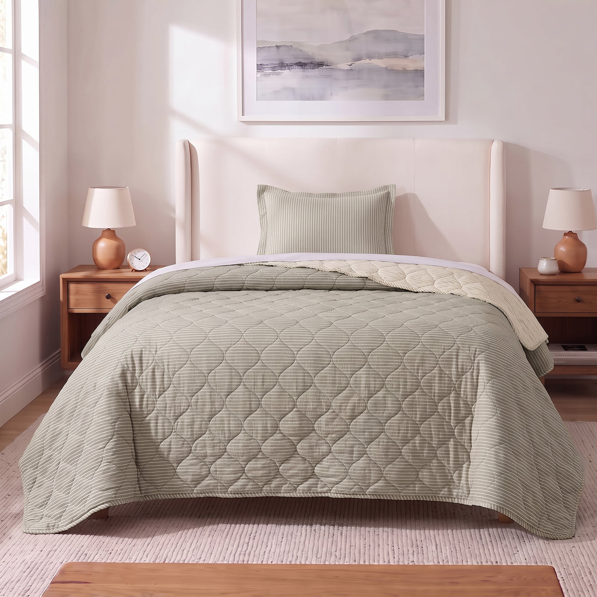 Organic Cotton coverlet