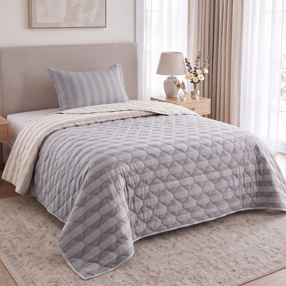 Organic Cotton coverlet