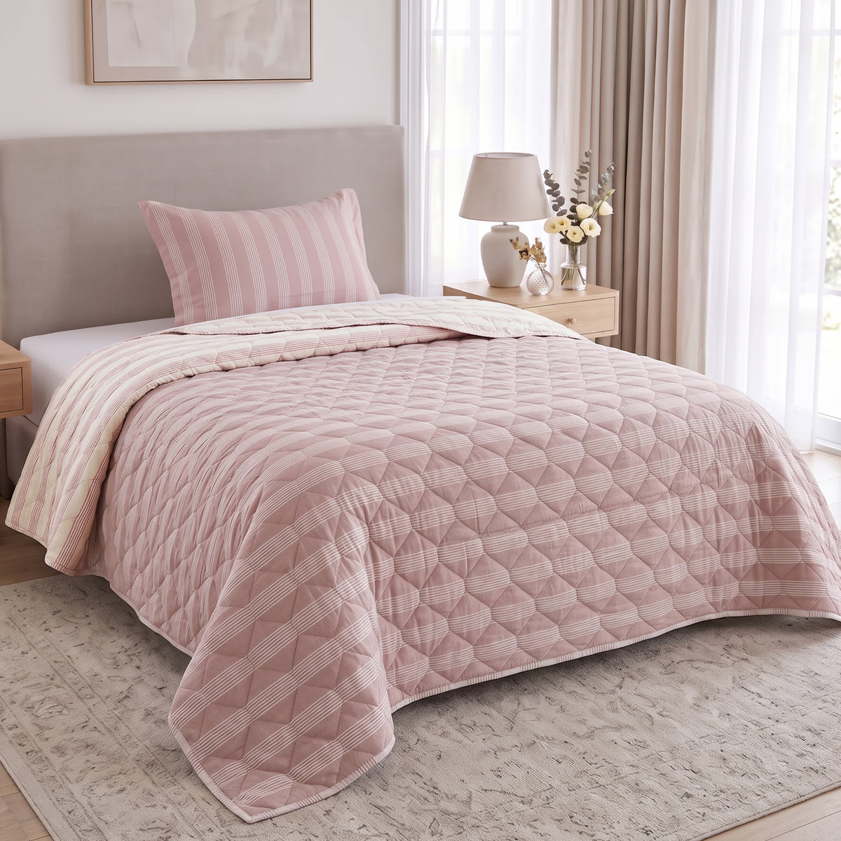 Organic Cotton coverlet