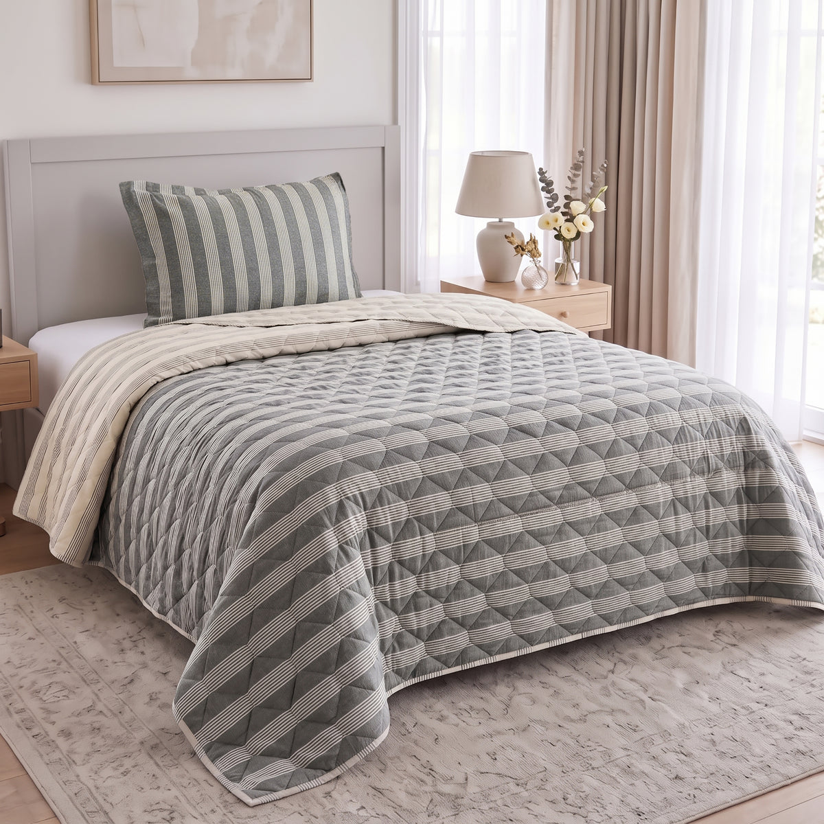 Organic Cotton coverlet