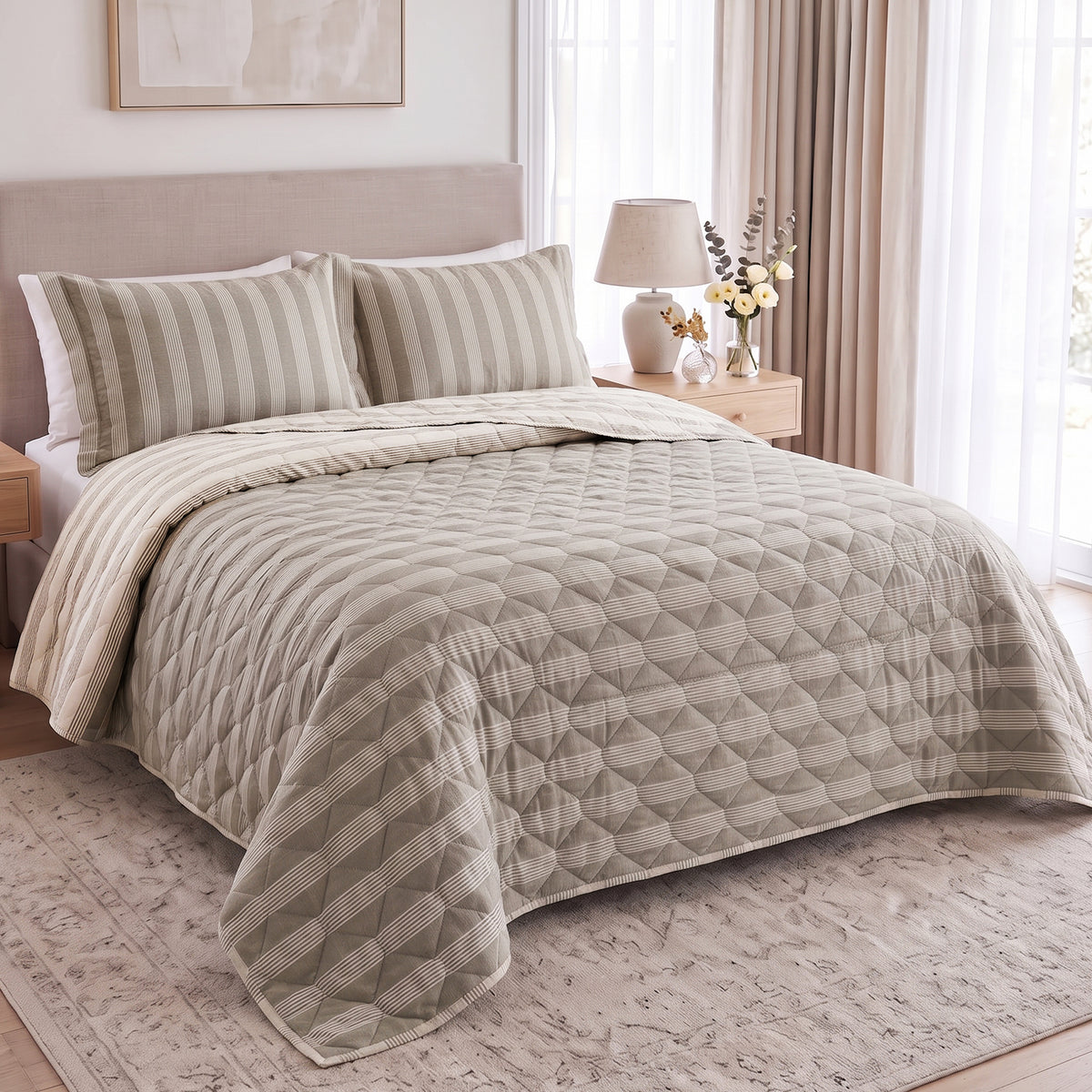 Organic Cotton coverlet