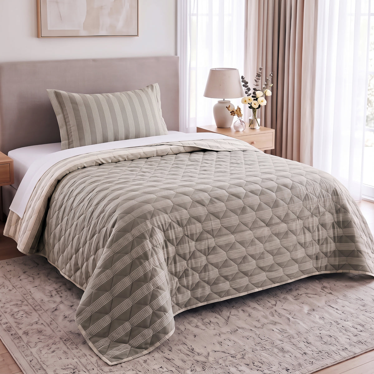 Organic Cotton coverlet