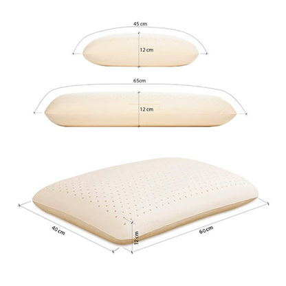 Pure Latex Oval Pillow