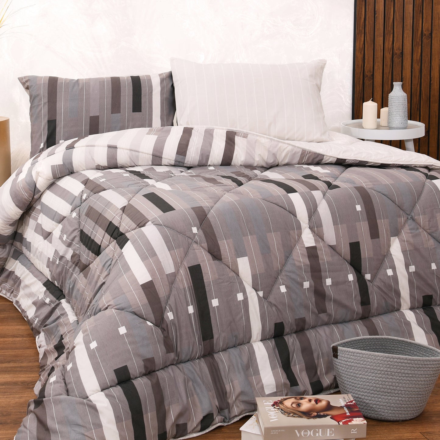 Poly Cotton Duvet Cover Set