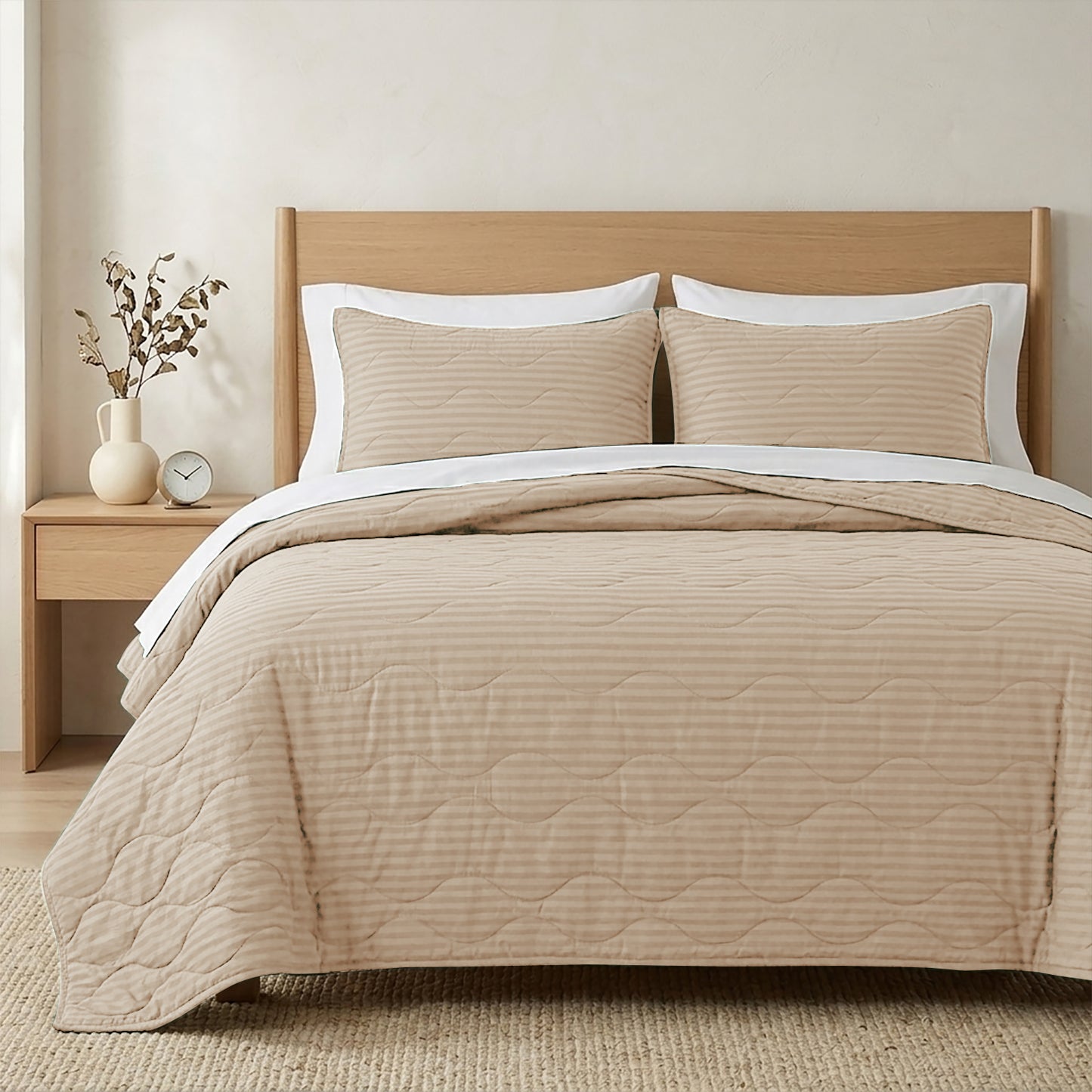 Stripe Coverlet