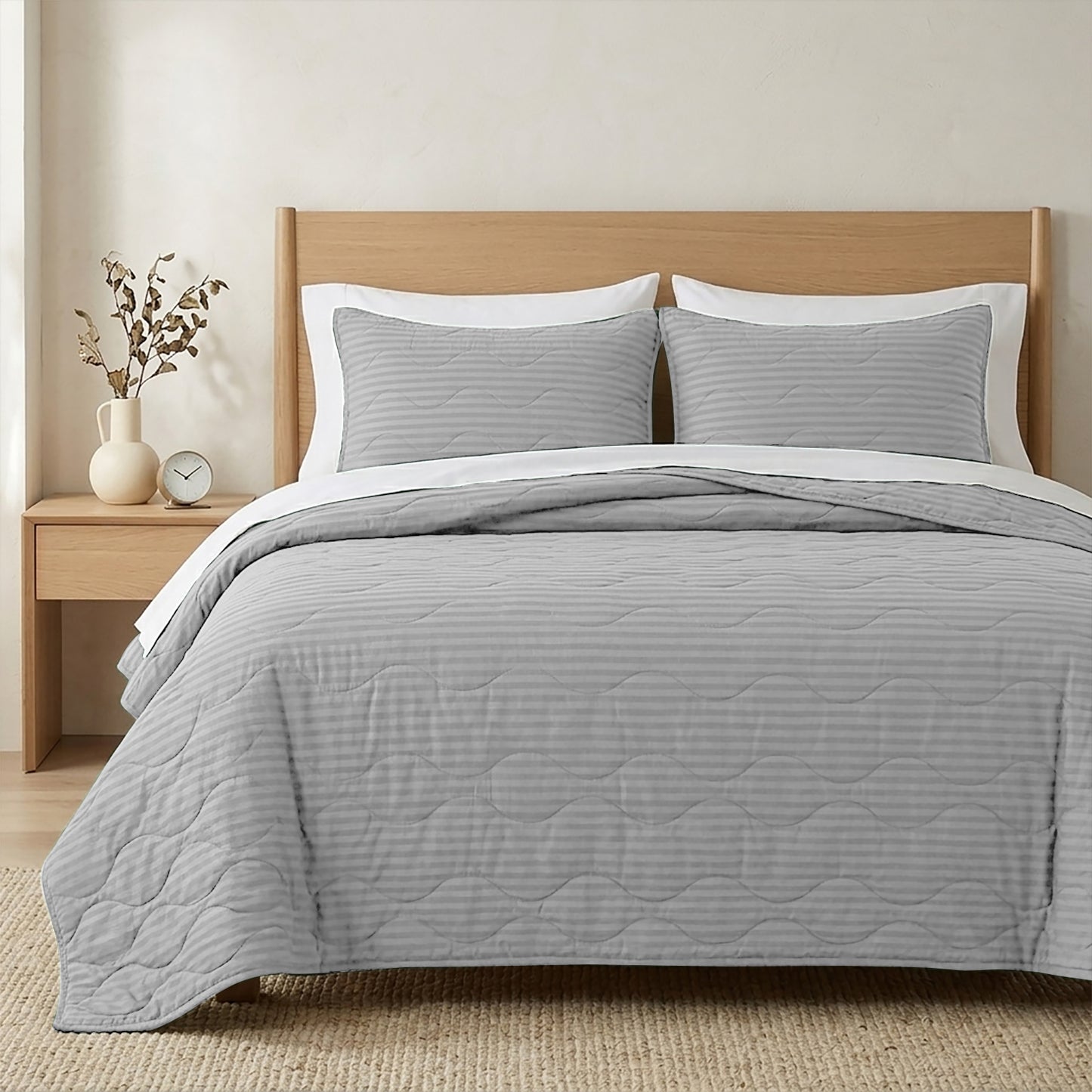 Stripe Coverlet