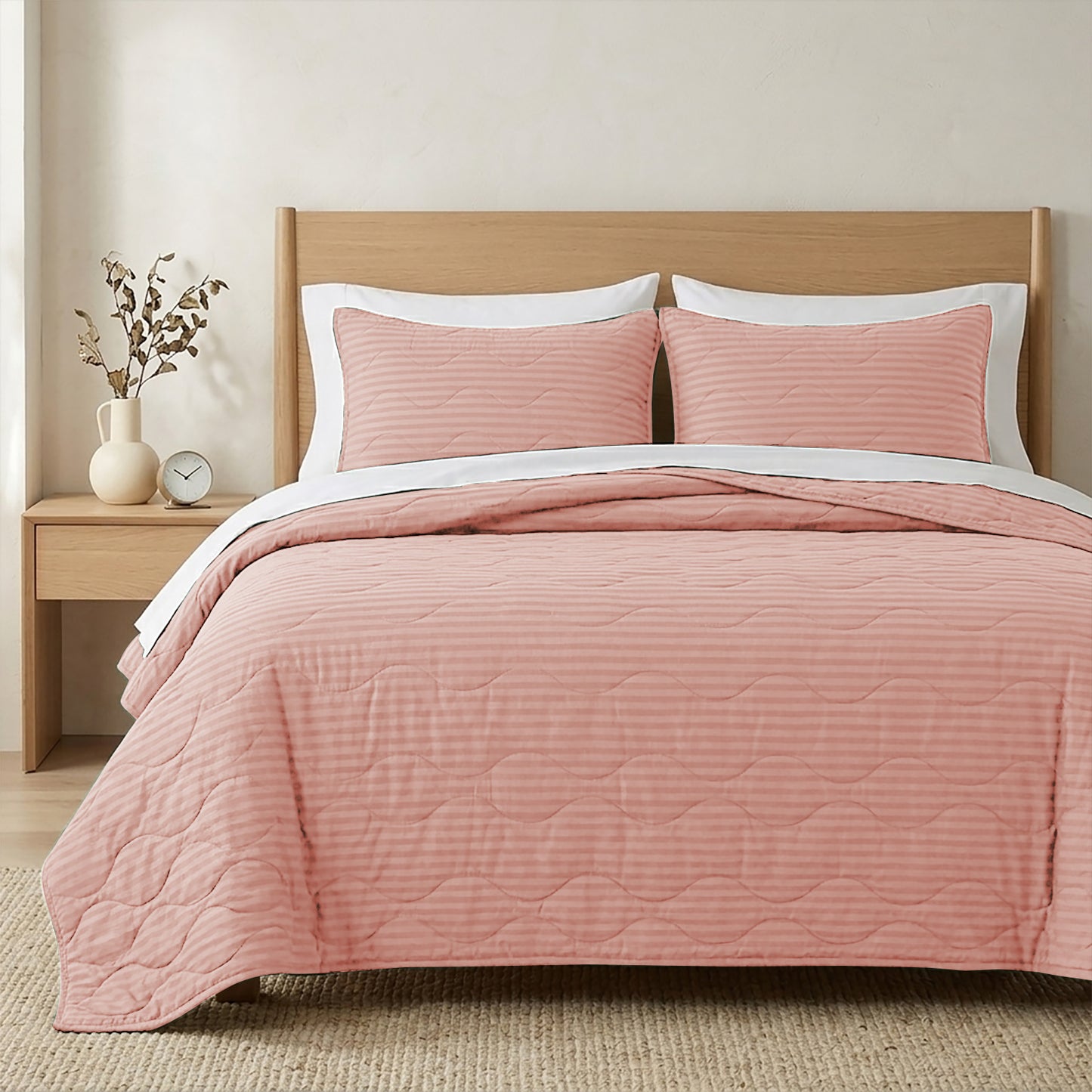 Stripe Coverlet