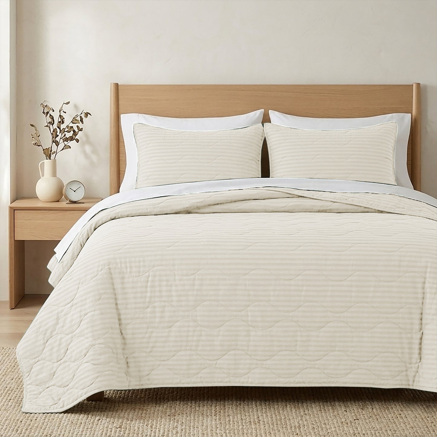 Stripe Coverlet