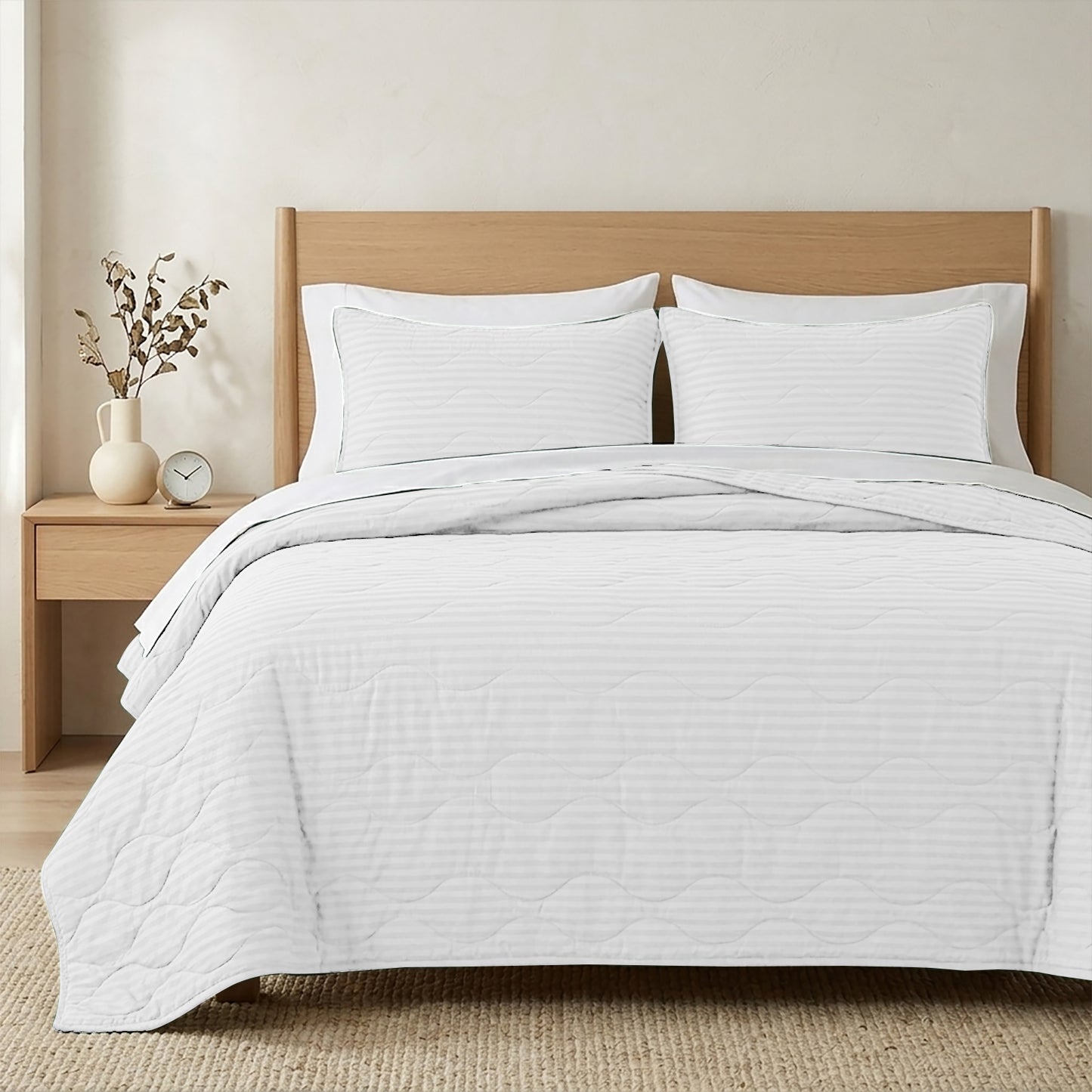 Stripe Coverlet