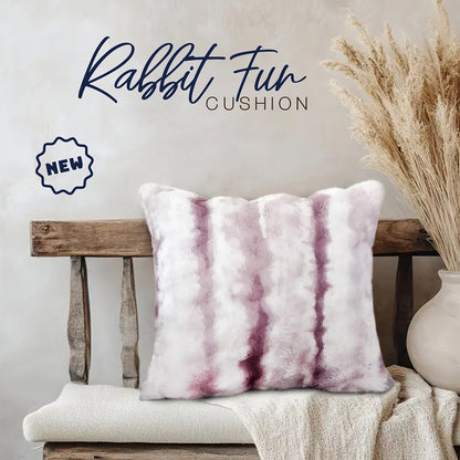 Rabbit Fur Cushion