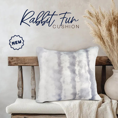 Rabbit Fur Cushion